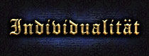 Individualit&auml;t