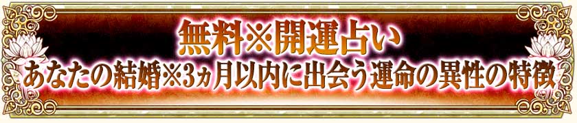 ̵���������ꤤ
���ʤ��η뺧��3�������˽в񤦱�̿�ΰ�������ħ